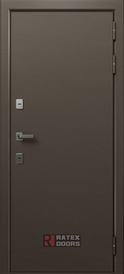 Внешняя сторона двери Входная дверь Sigma (Сигма) Ratex T2 BROWN Ясень сканди
